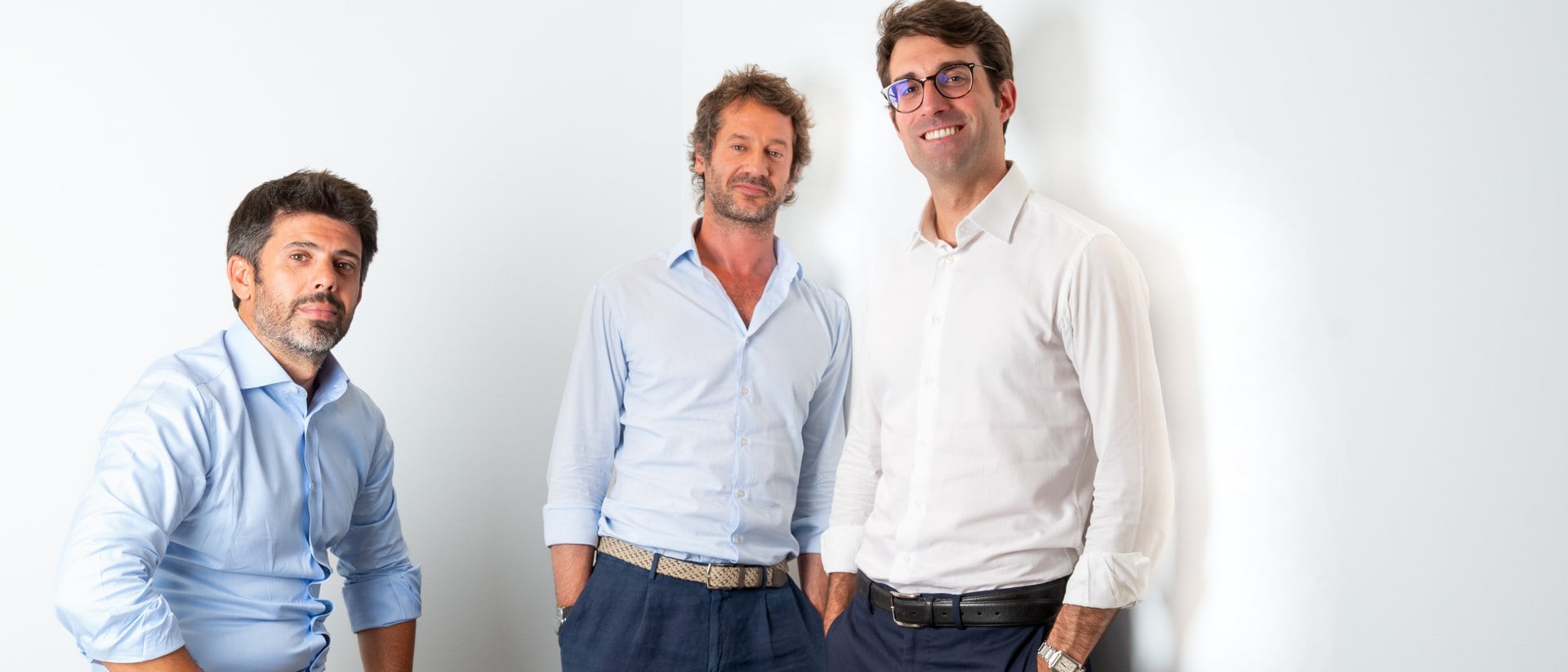 Il team di Investimenti Industriali Italiani in studio